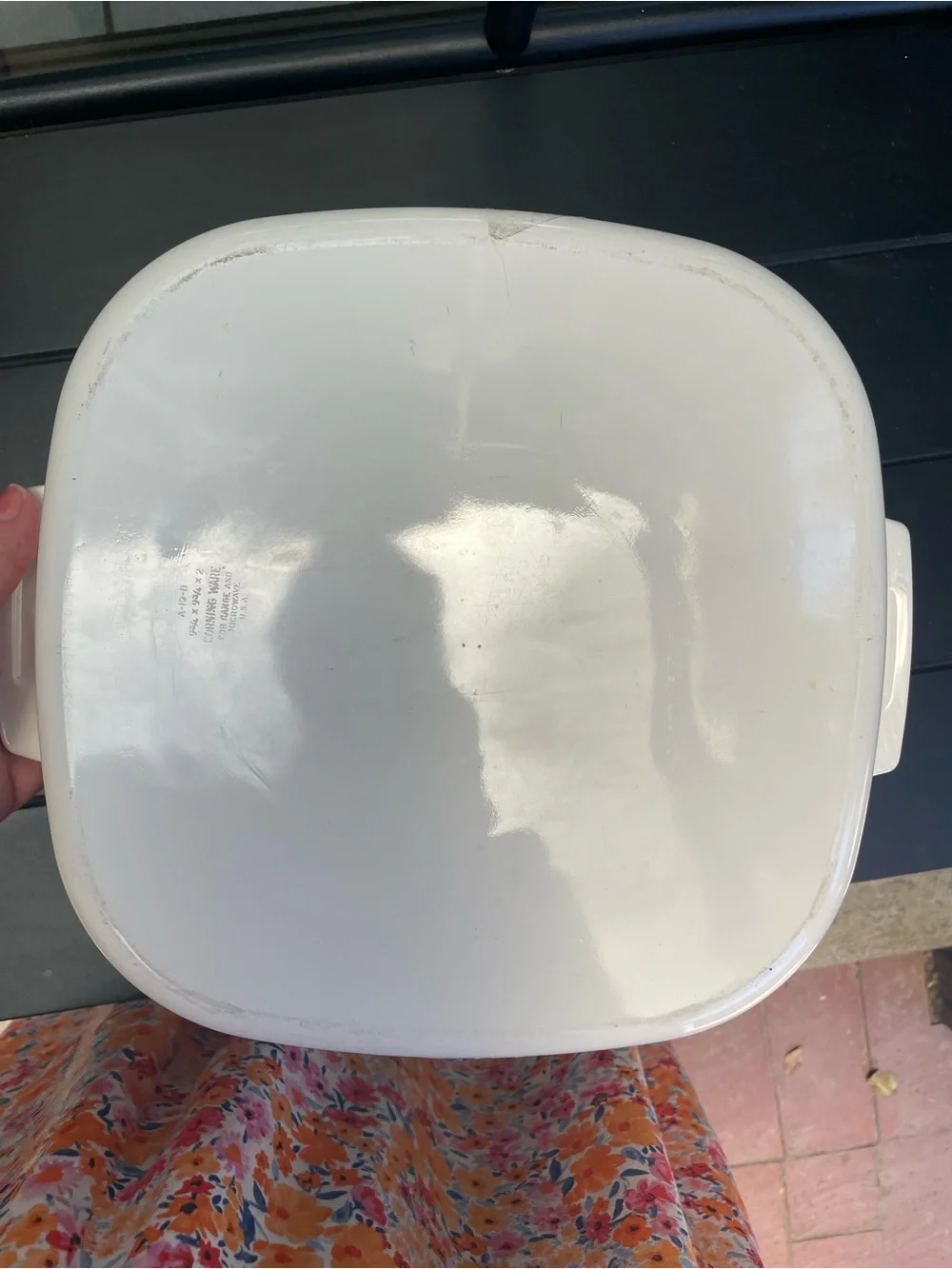 Vintage CorningWare Covered Casserole Dish “Spice of Life”  2 quart